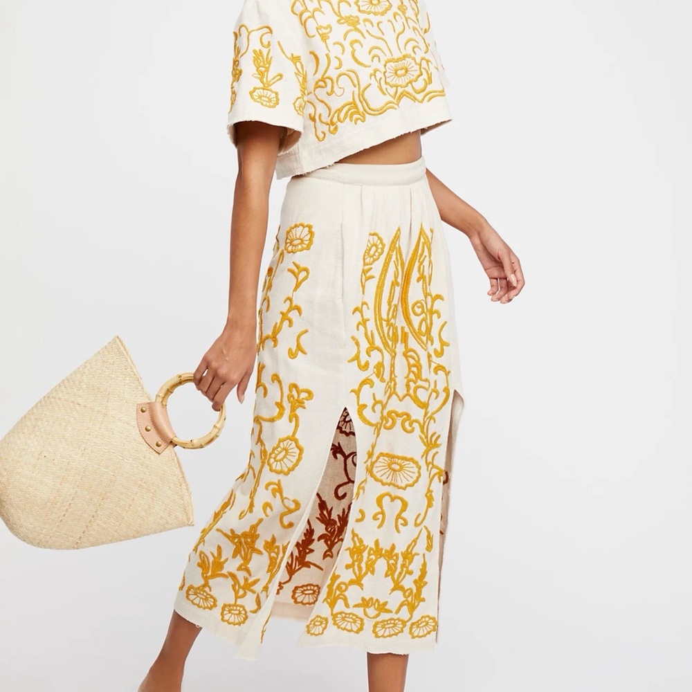 Free People - Moment In Time Set (skirt and top)